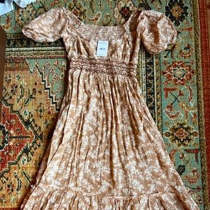 FREE PEOPLE Peasant Dress